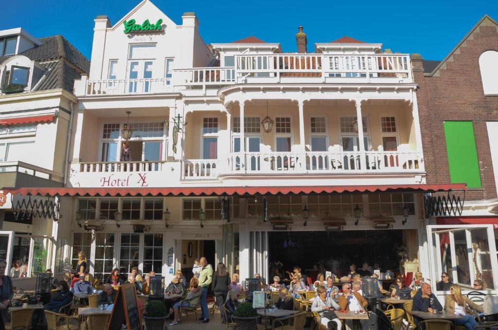 Hotel Grand Cafe Deight Зандфорт Экстерьер фото